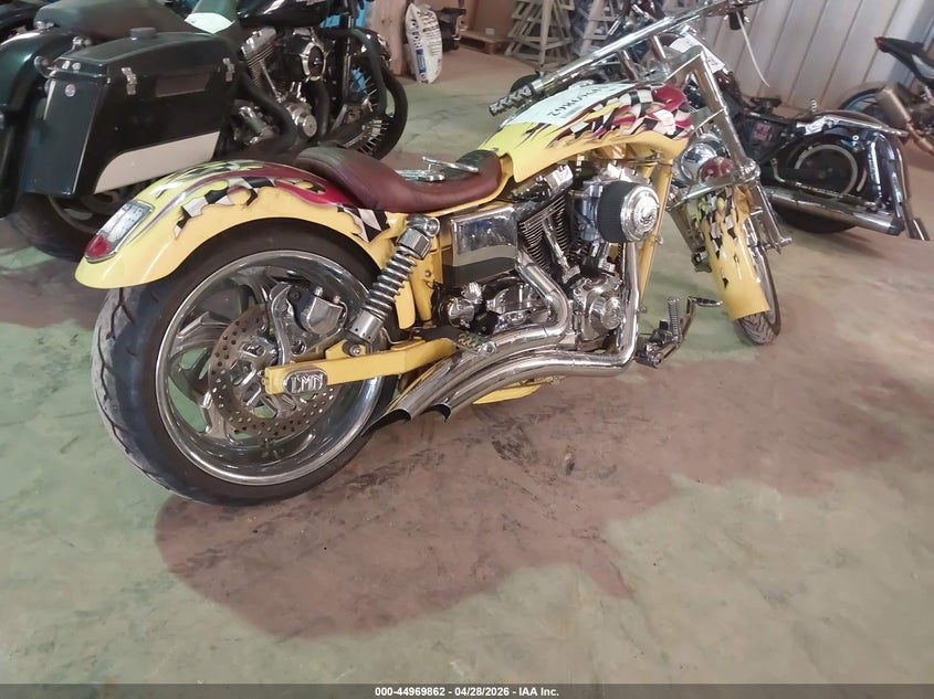 1999 Harley-davidson Fxdwg VIN 1HD1GEV15XY314915 IAAI salvage auction — INTERIOR BURN, Junk Receipt (North Carolina), sold $1,575 on 2026-07-20 (photo 4)