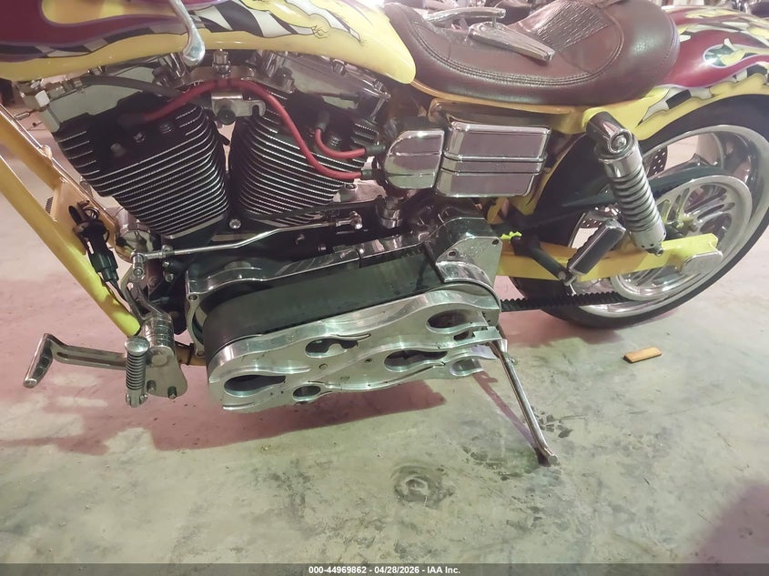 1999 Harley-davidson Fxdwg VIN 1HD1GEV15XY314915 IAAI salvage auction — INTERIOR BURN, Junk Receipt (North Carolina), sold $1,575 on 2026-07-20 (photo 9)