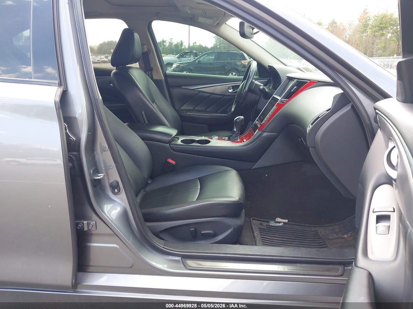 2015 Infiniti Q50 VIN JN1BV7AR3FM419075 IAAI salvage auction — LEFT REAR, Mv-907A (New York), sold $1,200 on 2026-07-09 (photo 5)