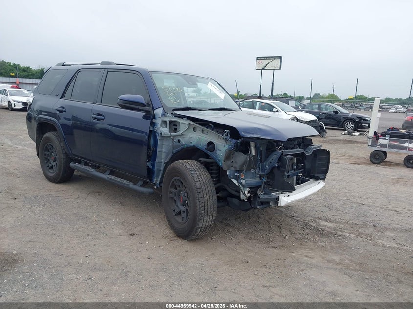 2024 Toyota 4runner VIN JTEEU5JR1R5306382 IAAI salvage auction — FRONT END, Clear (Arkansas), sold $16,350 on 2026-07-29 (photo 1)