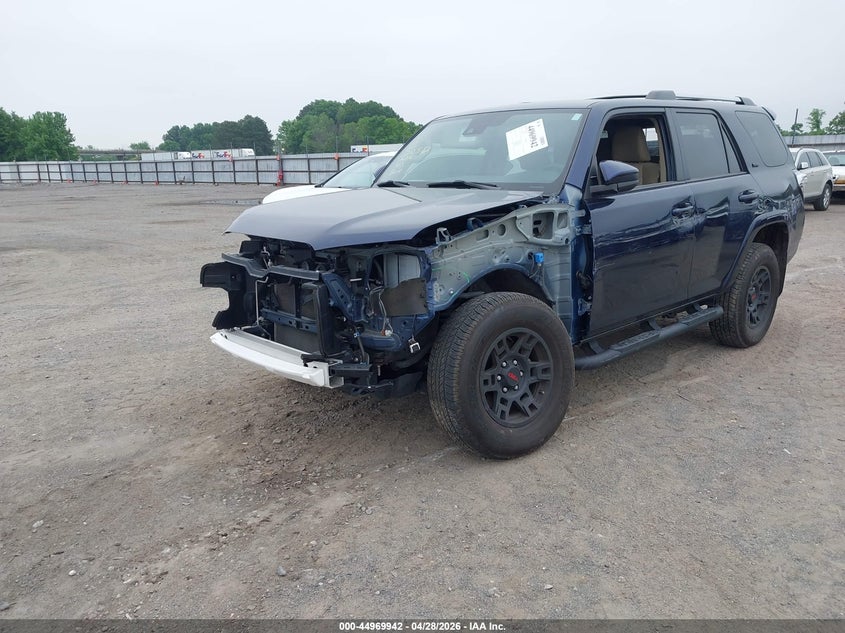2024 Toyota 4runner VIN JTEEU5JR1R5306382 IAAI salvage auction — FRONT END, Clear (Arkansas), sold $16,350 on 2026-07-29 (photo 2)