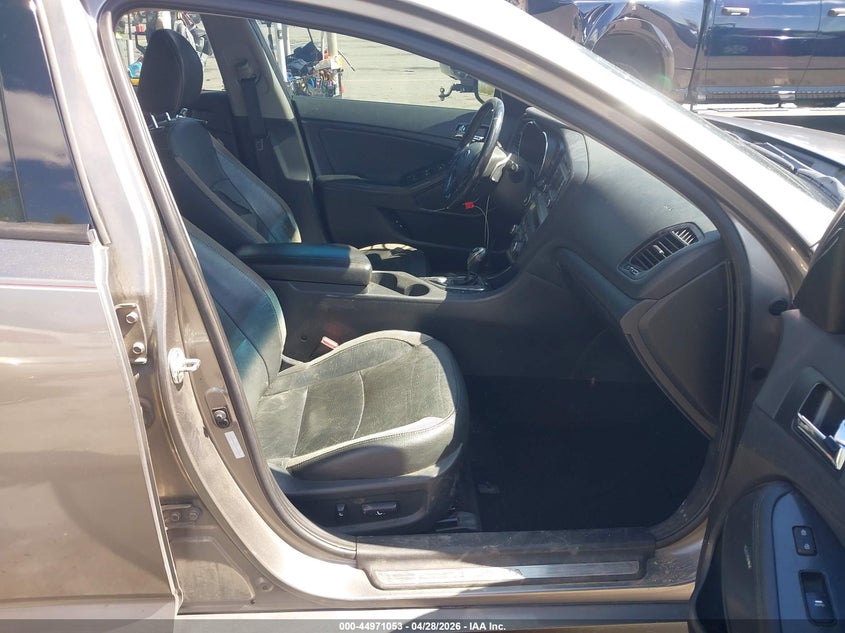 2012 Kia Optima VIN 5XXGR4A64CG014520 IAAI salvage auction — LEFT FRONT, Salvage (Utah), sold $650 on 2026-07-09 (photo 5)