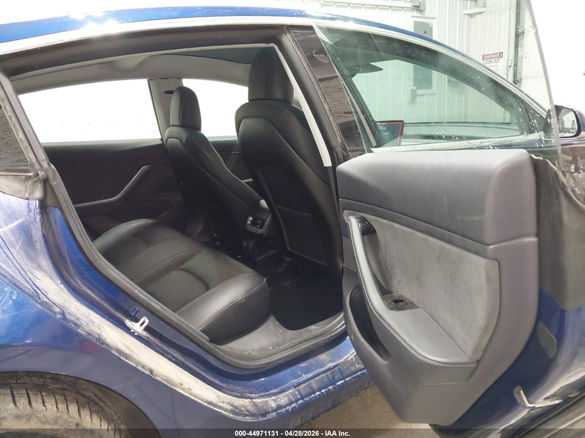 2019 Tesla Model 3 VIN 5YJ3E1EB6KF465028 IAAI salvage auction — LEFT SIDE, Salvage Title, sold $5,025 on 2026-07-10 (photo 8)