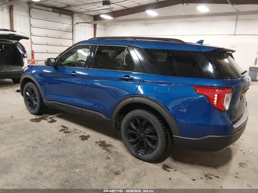 2020 Ford Explorer VIN 1FMSK8DH9LGC84754 IAAI salvage auction — HAIL, Salvage (Iowa), sold $8,800 on 2026-07-28 (photo 3)