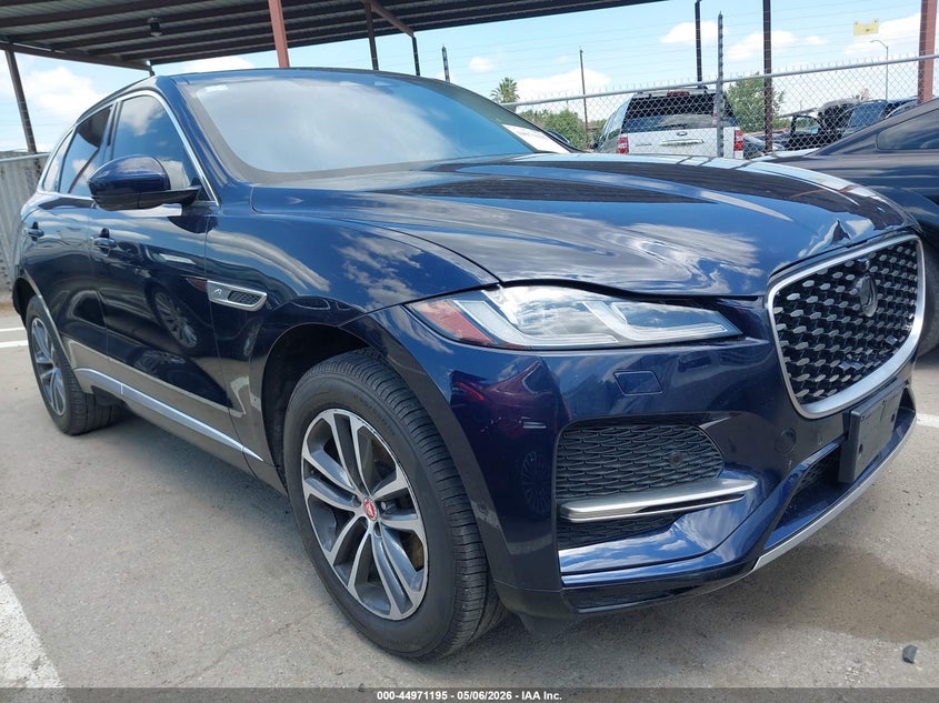 2021 Jaguar F-pace VIN SADCJ2EX2MA674456 — IAAI salvage auction photo