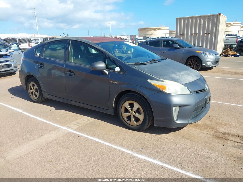2012 Toyota Prius VIN JTDKN3DU0C1605725 IAAI salvage auction — NORMAL WEAR, Clear (Hawaii), sold $150 on 2026-07-14 (photo 1)