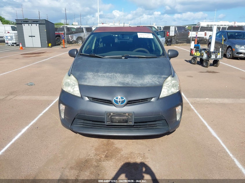 2012 Toyota Prius VIN JTDKN3DU0C1605725 IAAI salvage auction — NORMAL WEAR, Clear (Hawaii), sold $150 on 2026-07-14 (photo 6)