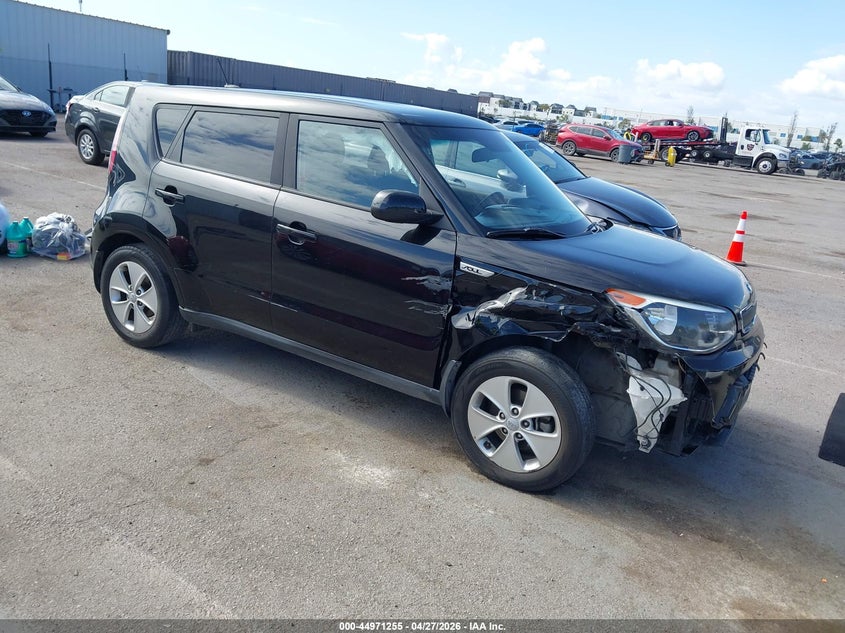 2016 Kia Soul VIN KNDJN2A25G7270280 IAAI salvage auction — RIGHT FRONT, Salvage (California), sold $1,250 on 2026-07-13 (photo 1)