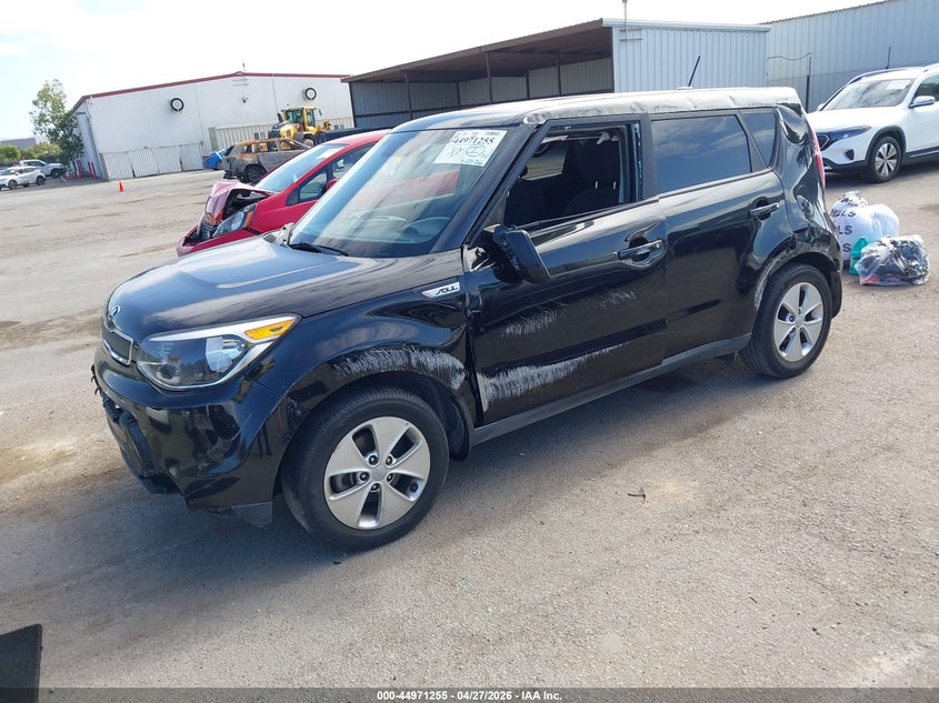 2016 Kia Soul VIN KNDJN2A25G7270280 IAAI salvage auction — RIGHT FRONT, Salvage (California), sold $1,250 on 2026-07-13 (photo 2)