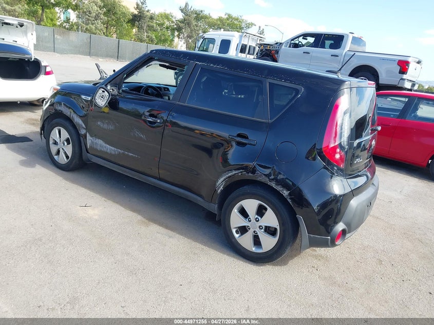 2016 Kia Soul VIN KNDJN2A25G7270280 IAAI salvage auction — RIGHT FRONT, Salvage (California), sold $1,250 on 2026-07-13 (photo 3)