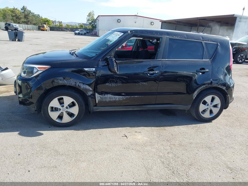 2016 Kia Soul VIN KNDJN2A25G7270280 IAAI salvage auction — RIGHT FRONT, Salvage (California), sold $1,250 on 2026-07-13 (photo 6)