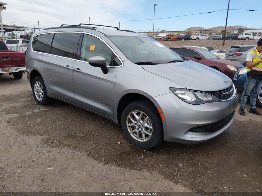 2021 Chrysler Voyager VIN 2C4RC1DG0MR519539 IAAI salvage auction — BIO HAZARD, Clear (New Mexico), sold $9,550 on 2026-07-13 (photo 1)