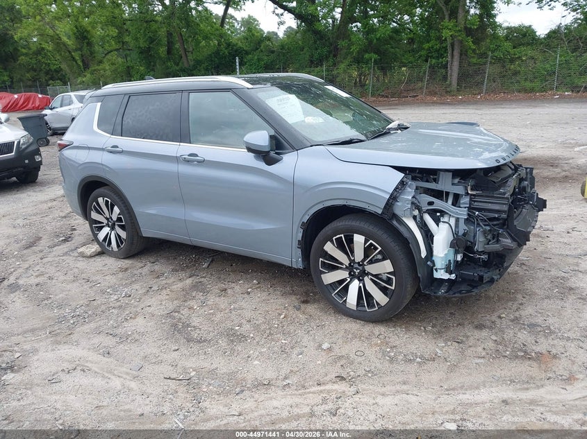 2025 Mitsubishi Outlander VIN JA4J3WA87SZ051877 IAAI salvage auction — FRONT END, Salvage (Georgia), sold $12,900 on 2026-08-02 (photo 1)
