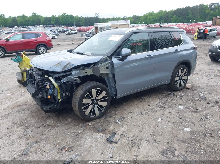 2025 Mitsubishi Outlander VIN JA4J3WA87SZ051877 IAAI salvage auction — FRONT END, Salvage (Georgia), sold $12,900 on 2026-08-02 (photo 2)