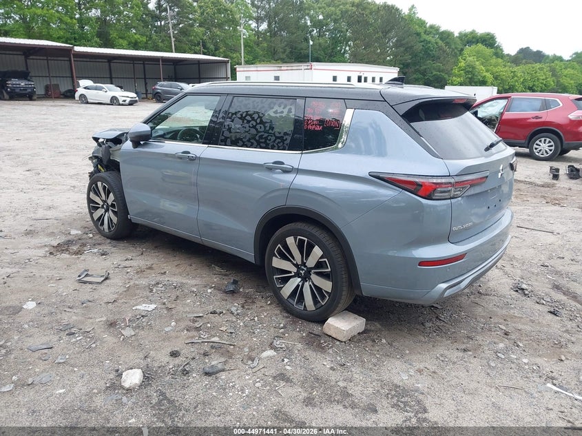 2025 Mitsubishi Outlander VIN JA4J3WA87SZ051877 IAAI salvage auction — FRONT END, Salvage (Georgia), sold $12,900 on 2026-08-02 (photo 3)