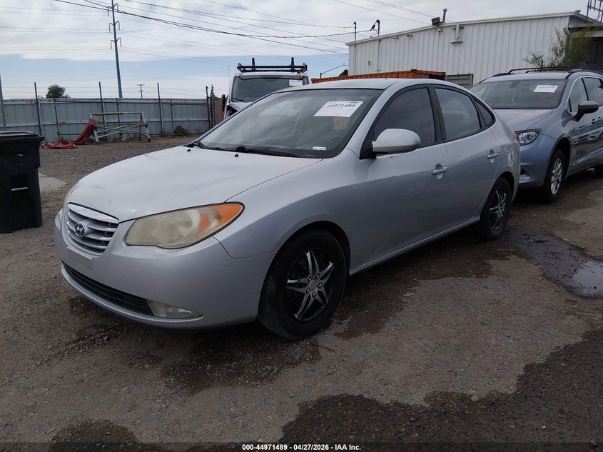 2010 Hyundai Elantra VIN KMHDU4AD8AU203335 IAAI salvage auction — REAR END, Clear (New Mexico), sold $725 on 2026-07-13 (photo 2)