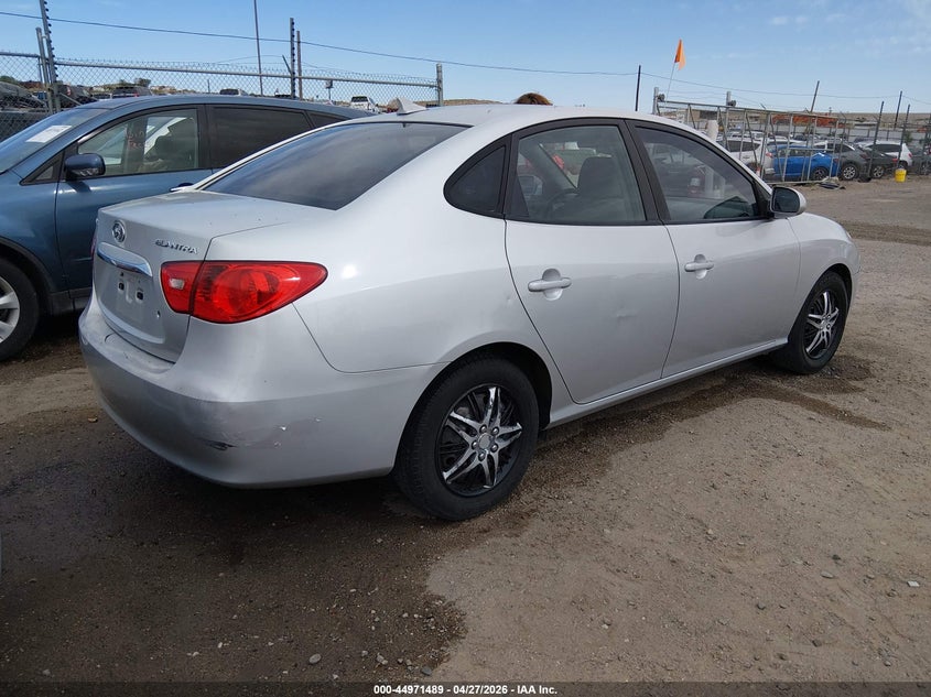 2010 Hyundai Elantra VIN KMHDU4AD8AU203335 IAAI salvage auction — REAR END, Clear (New Mexico), sold $725 on 2026-07-13 (photo 4)