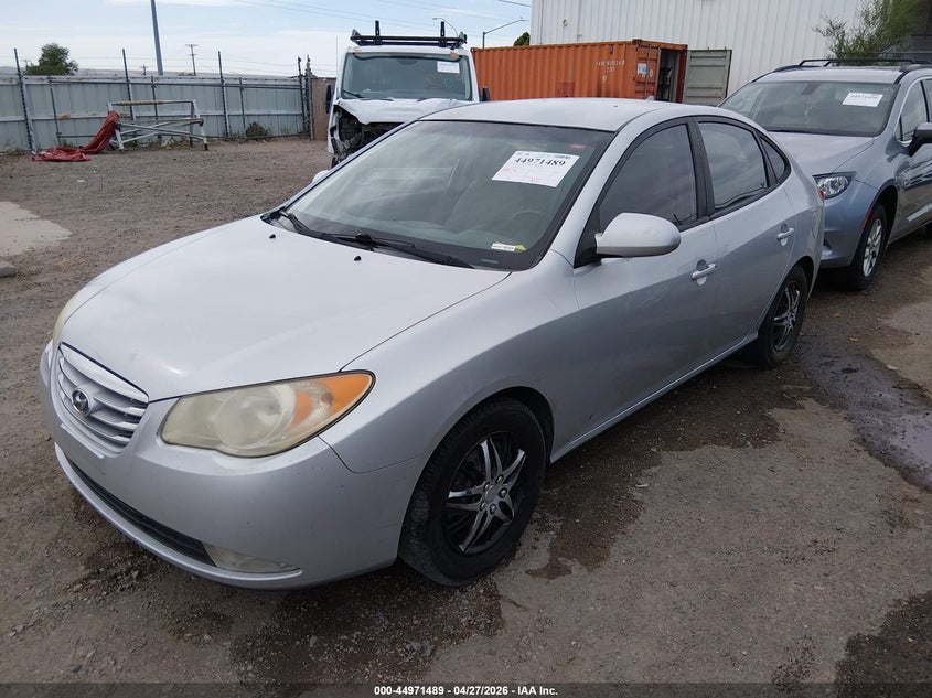 2010 Hyundai Elantra VIN KMHDU4AD8AU203335 IAAI salvage auction — REAR END, Clear (New Mexico), sold $725 on 2026-07-13 (photo 6)
