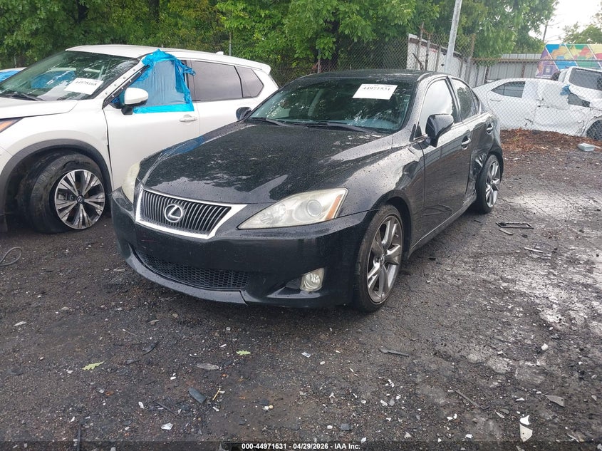 2009 Lexus Is 250 VIN JTHBK262495092882 IAAI salvage auction — LEFT REAR, Salvage (Idaho), sold $300 on 2026-07-08 (photo 2)