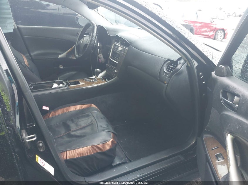 2009 Lexus Is 250 VIN JTHBK262495092882 IAAI salvage auction — LEFT REAR, Salvage (Idaho), sold $300 on 2026-07-08 (photo 5)