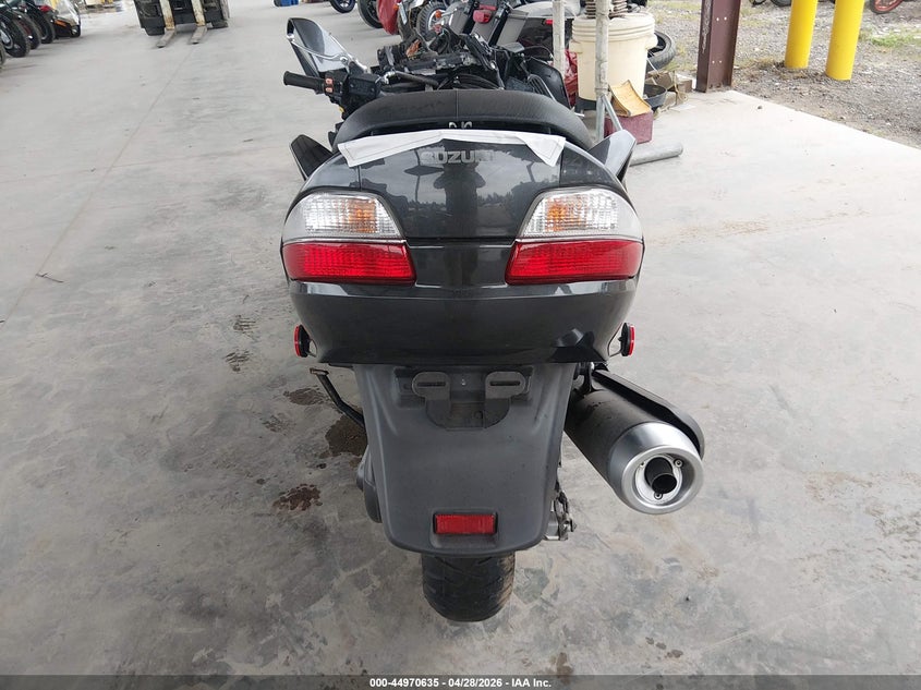2007 Suzuki An650 VIN JS1CP51A772101980 IAAI salvage auction — FRONT END, Bill Of Sale (Washington), sold $75 on 2026-07-08 (photo 6)