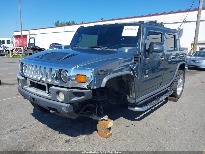 2006 Hummer H2 VIN 5GRGN22U96H120075 IAAI salvage auction — SIDE, Salvage (Oregon), sold $7,400 on 2026-07-09 (photo 2)