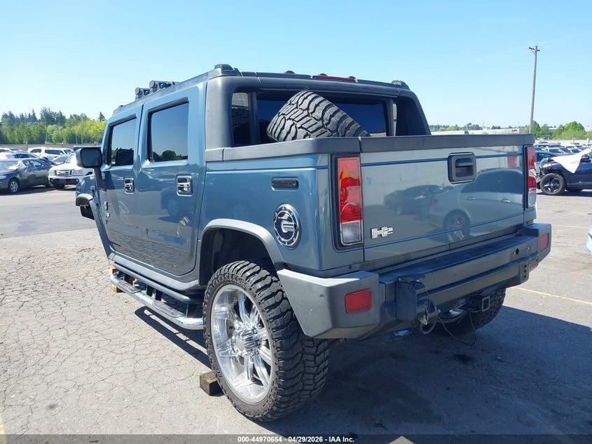 2006 Hummer H2 VIN 5GRGN22U96H120075 IAAI salvage auction — LEFT SIDE, Salvage (Oregon), sold $7,450 on 2026-07-23 (photo 3)