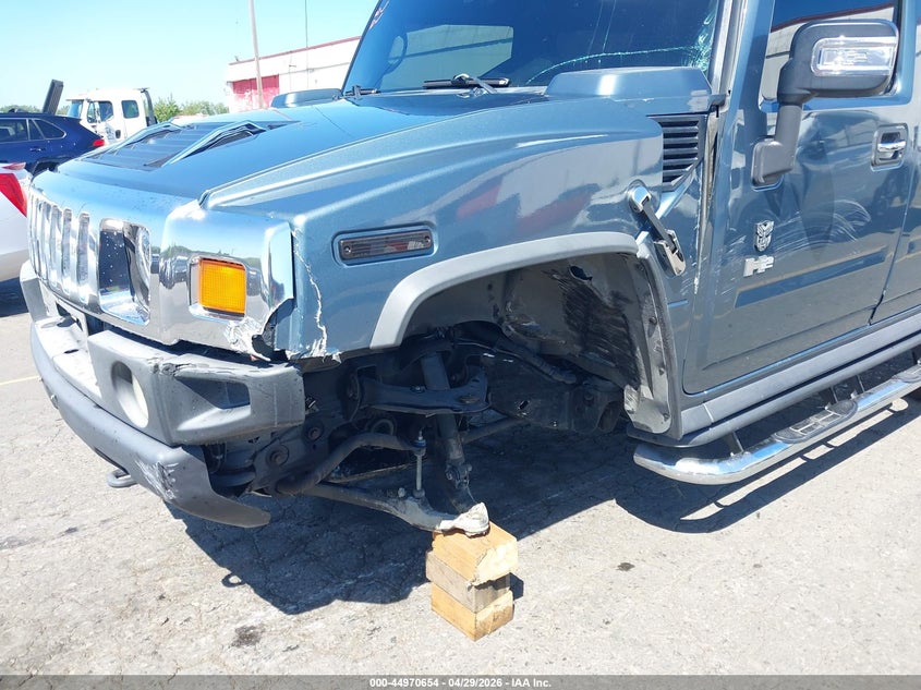 2006 Hummer H2 VIN 5GRGN22U96H120075 IAAI salvage auction — LEFT SIDE, Salvage (Oregon), sold $7,450 on 2026-07-23 (photo 6)