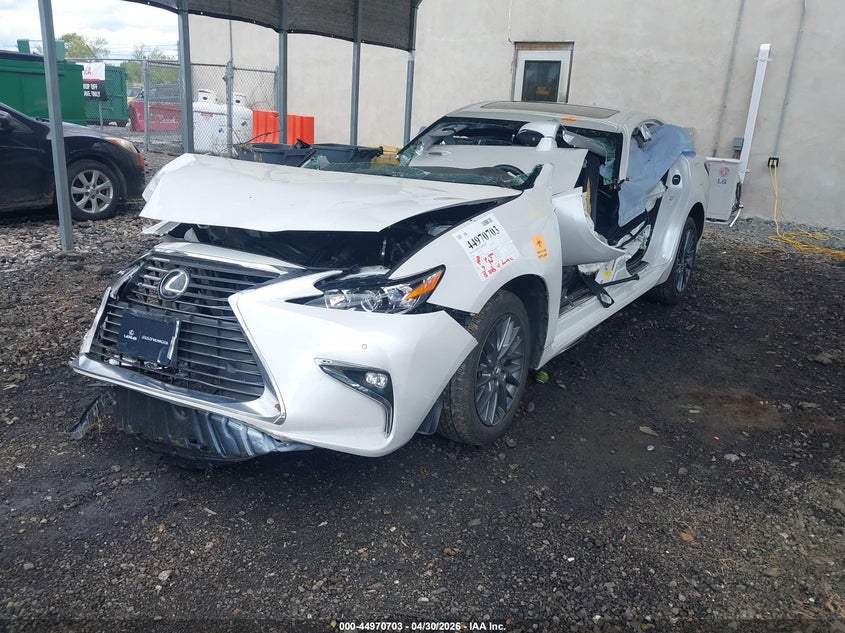 2018 Lexus ES VIN 58ABK1GG4JU101424 IAAI salvage auction — ALL OVER, Salvage (Delaware), sold $725 on 2026-08-28 (photo 2)