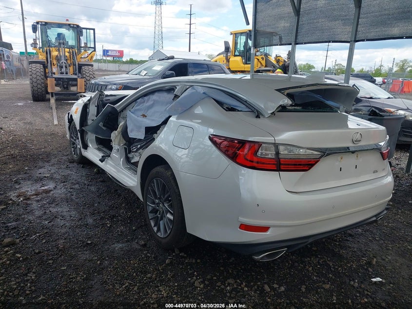 2018 Lexus ES VIN 58ABK1GG4JU101424 IAAI salvage auction — ALL OVER, Salvage (Delaware), sold $725 on 2026-08-28 (photo 3)