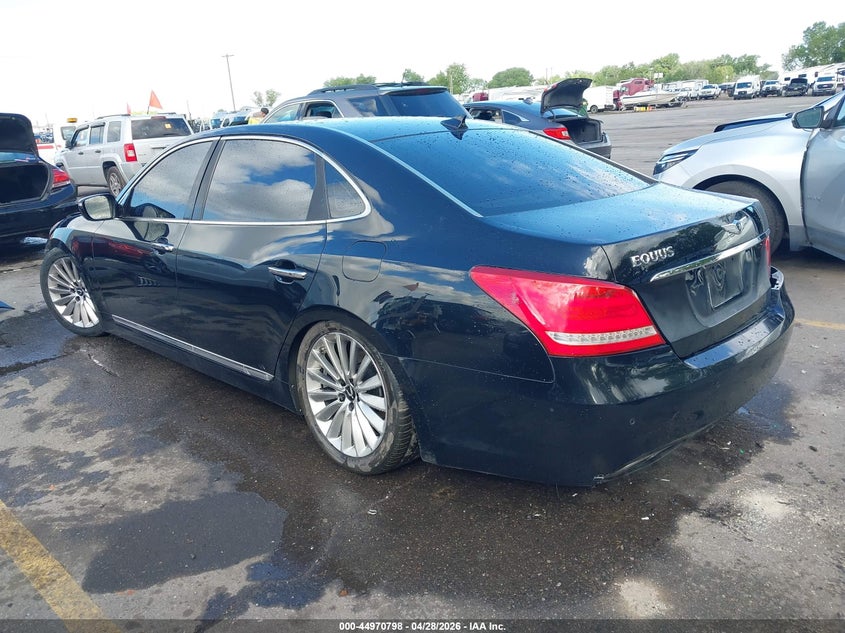2016 Hyundai Equus VIN KMHGH4JH6GU101786 IAAI salvage auction — RIGHT SIDE, Salvage Title, sold $325 on 2026-07-30 (photo 3)