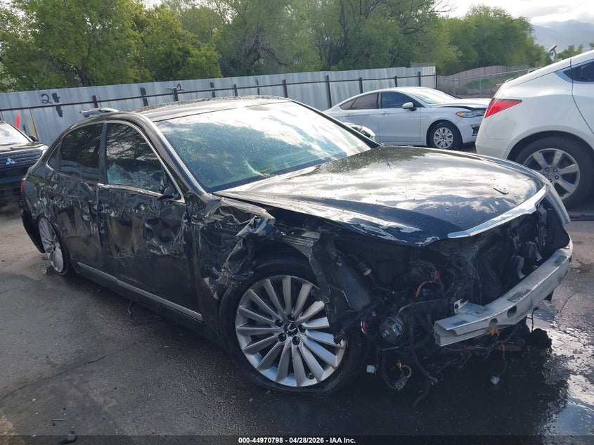 2016 Hyundai Equus VIN KMHGH4JH6GU101786 IAAI salvage auction — RIGHT SIDE, Salvage Title, sold $325 on 2026-07-30 (photo 6)