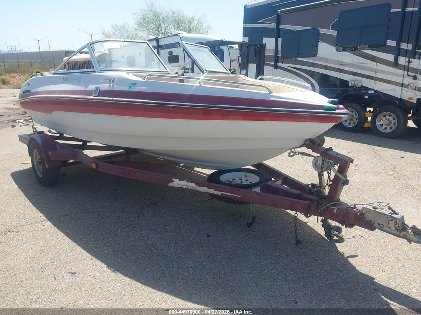 1995 Zieman Boat and trailer VIN 1ZCB18019TPA77709 IAAI salvage auction — NORMAL WEAR, Clear (Arizona), sold $100 on 2026-07-09 (photo 1)