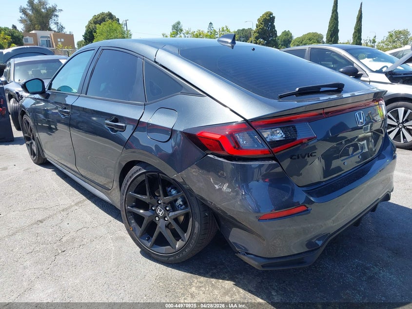 2026 Honda Civic VIN 19XFL2H83TE018995 IAAI salvage auction — RIGHT SIDE, Salvage (California), sold $8,300 on 2026-07-09 (photo 3)