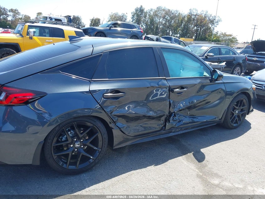 2026 Honda Civic VIN 19XFL2H83TE018995 IAAI salvage auction — RIGHT SIDE, Salvage (California), sold $8,300 on 2026-07-09 (photo 6)