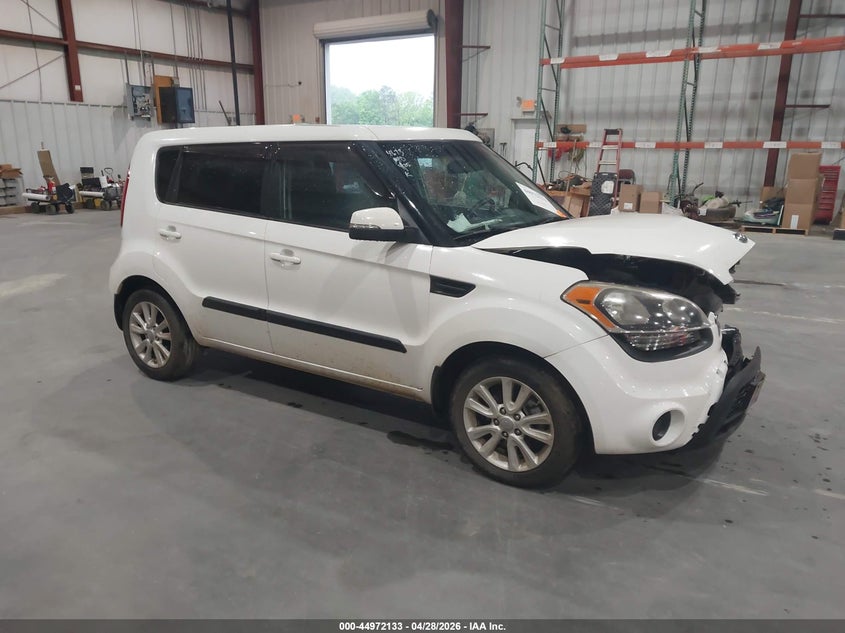 2012 Kia Soul VIN KNDJT2A68C7364673 IAAI salvage auction — FRONT END, Salvage Title, sold $450 on 2026-07-09 (photo 1)