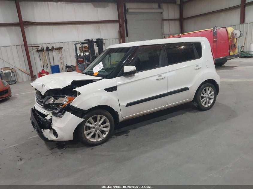 2012 Kia Soul VIN KNDJT2A68C7364673 IAAI salvage auction — FRONT END, Salvage Title, sold $450 on 2026-07-09 (photo 2)