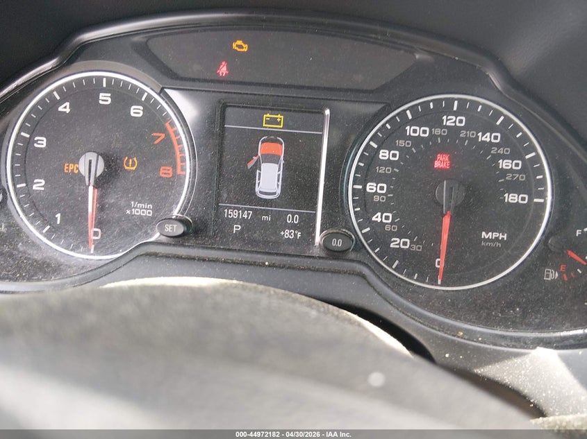 2011 Audi Q5 VIN WA1DKAFP8BA091614 IAAI salvage auction — NORMAL WEAR, Salvage (Texas), sold $200 on 2026-07-29 (photo 7)