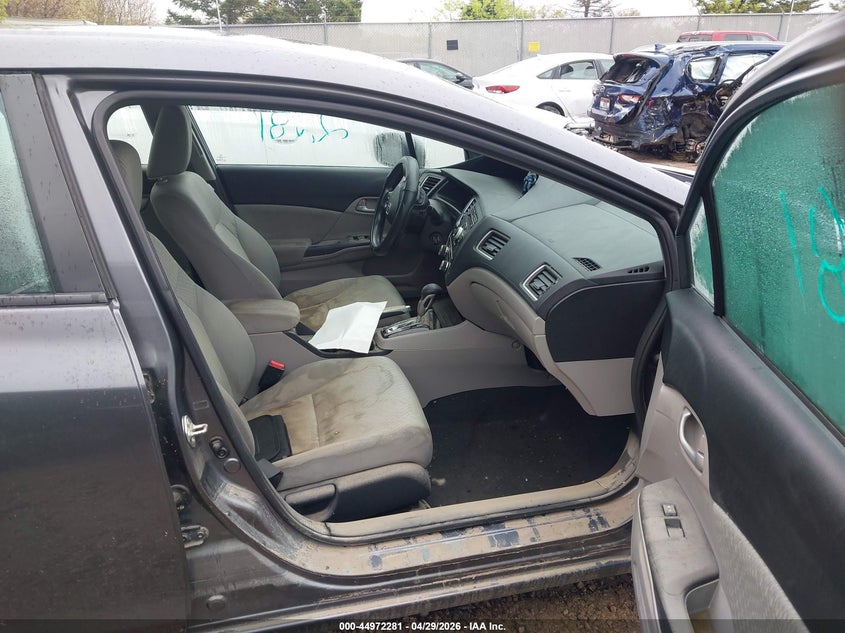 2015 Honda Civic VIN 2HGFB2F53FH505782 IAAI salvage auction — WATER/FLOOD, Junk Bill Of Sale Mv2459 (Wisconsin), sold $350 on 2026-07-17 (photo 5)