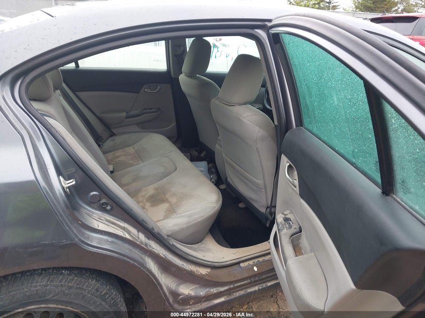 2015 Honda Civic VIN 2HGFB2F53FH505782 IAAI salvage auction — WATER/FLOOD, Junk Bill Of Sale Mv2459 (Wisconsin), sold $350 on 2026-07-17 (photo 8)