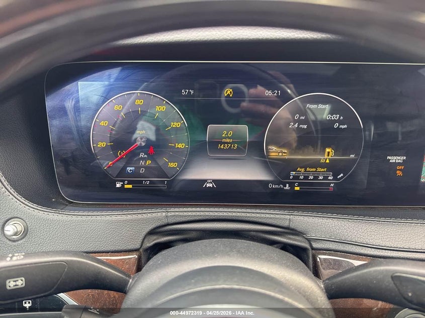 2020 Mercedes-benz S class VIN WDDUG8GB2LA526654 IAAI salvage auction — Unknown, Original (New Hampshire), sold $19,900 on 2026-05-29 (photo 7)