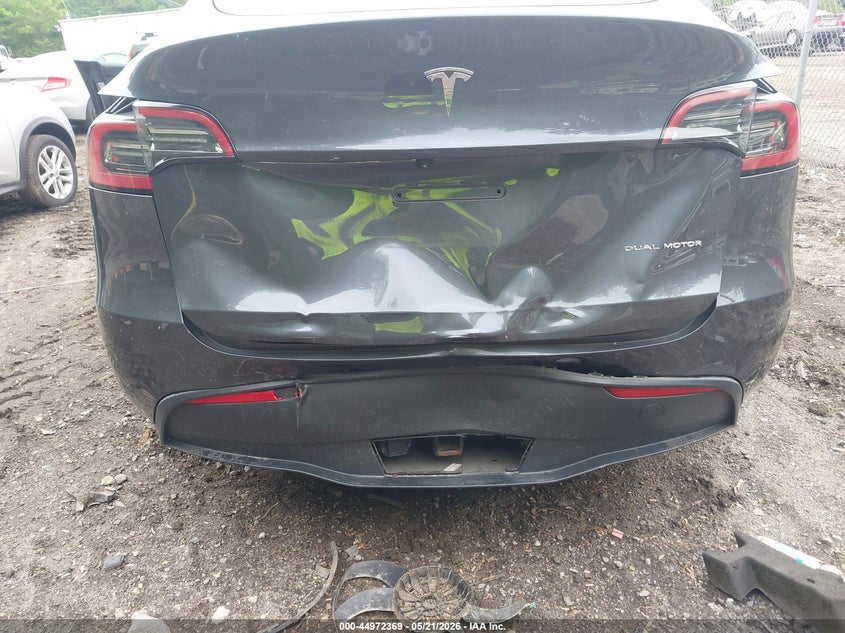 2023 Tesla Model y VIN 7SAYGDEE7PA206602 IAAI salvage auction — REAR END, Salvage (Massachusetts), sold $12,600 on 2026-07-30 (photo 6)