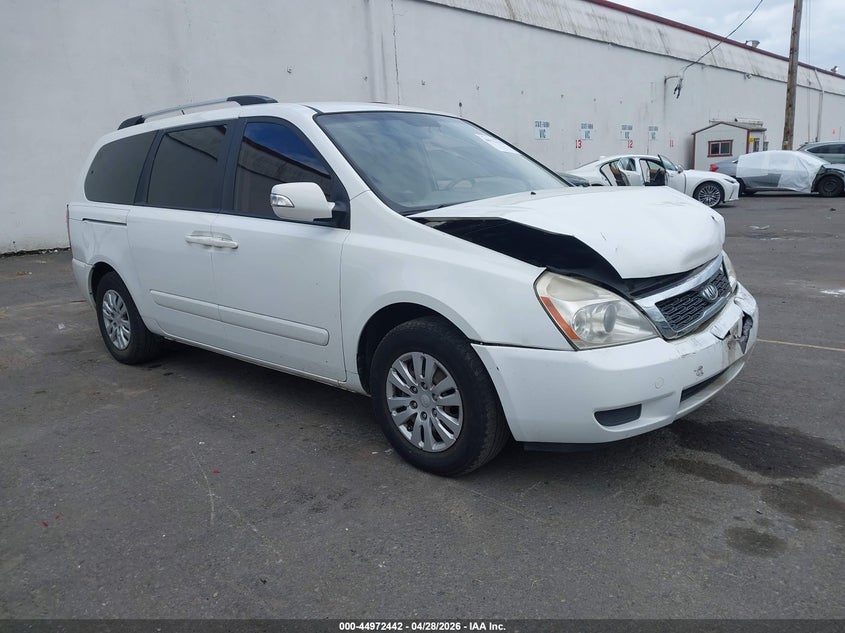 2011 Kia SEDONA VIN KNDMG4C76B6366154 IAAI salvage auction — FRONT END, Salvage (Oregon), sold $300 on 2026-07-09 (photo 1)