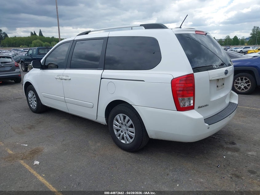 2011 Kia SEDONA VIN KNDMG4C76B6366154 IAAI salvage auction — FRONT END, Salvage (Oregon), sold $300 on 2026-07-09 (photo 3)