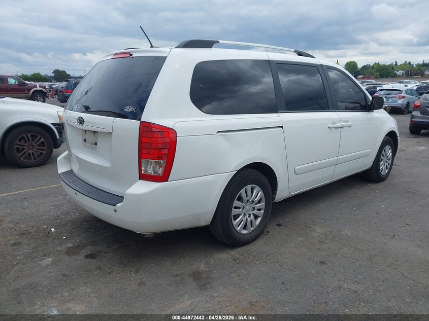 2011 Kia SEDONA VIN KNDMG4C76B6366154 IAAI salvage auction — FRONT END, Salvage (Oregon), sold $300 on 2026-07-09 (photo 4)