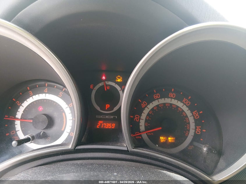 2013 Scion Tc VIN JTKJF5C77D3046091 IAAI salvage auction — NORMAL WEAR, Clear (Pennsylvania), sold $400 on 2026-07-23 (photo 7)