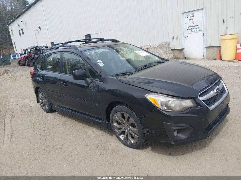 2012 Subaru Impreza VIN JF1GPAL69CG240620 IAAI salvage auction — NORMAL WEAR, Salvage (Texas), sold $100 on 2026-07-30 (photo 1)