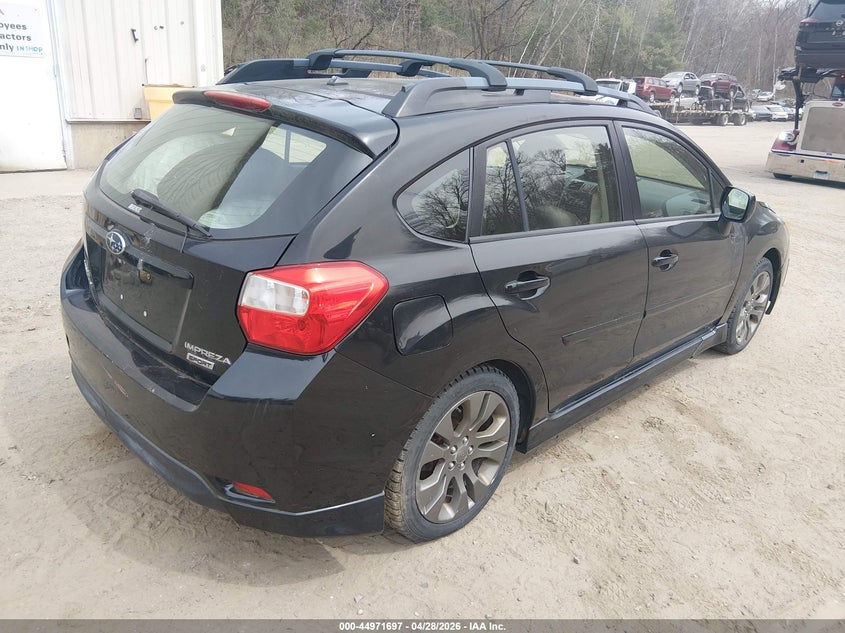 2012 Subaru Impreza VIN JF1GPAL69CG240620 IAAI salvage auction — NORMAL WEAR, Salvage (Texas), sold $100 on 2026-07-30 (photo 4)