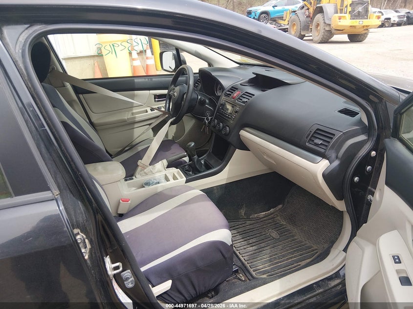 2012 Subaru Impreza VIN JF1GPAL69CG240620 IAAI salvage auction — NORMAL WEAR, Salvage (Texas), sold $100 on 2026-07-30 (photo 5)