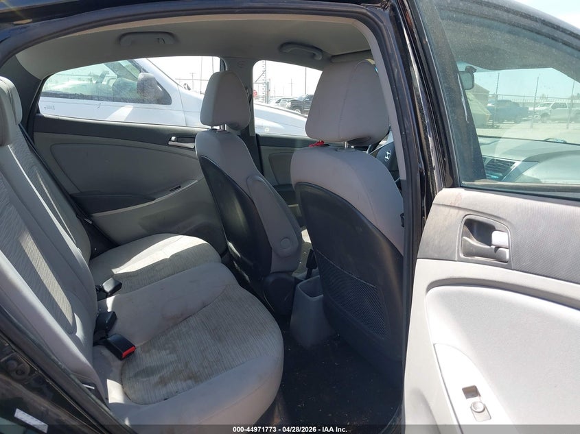 2017 Hyundai Accent VIN KMHCT4AEXHU360785 IAAI salvage auction — REAR END, Salvage (Texas), sold $850 on 2026-07-28 (photo 8)